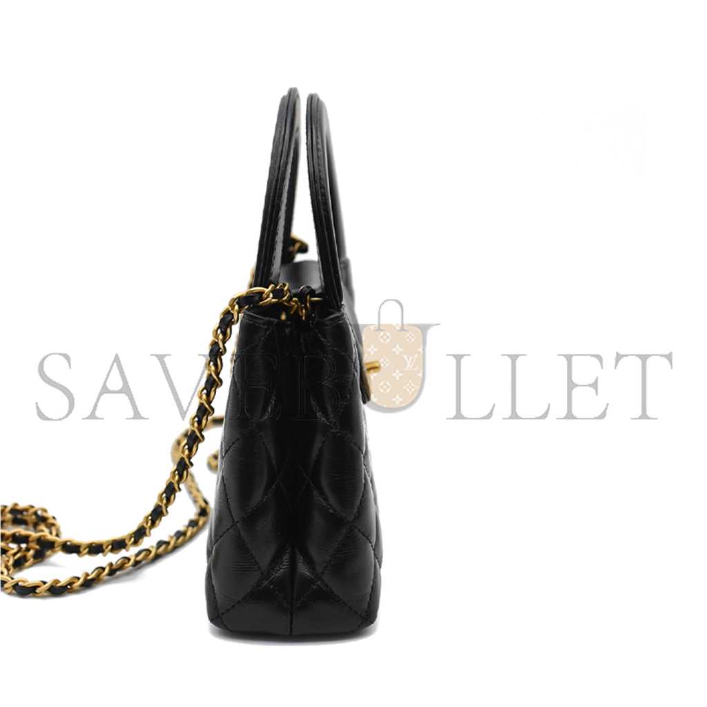 CHANEL MASTER KELLY LARGE HANDBAG CHAIN AS4416 (19*13*7cm)